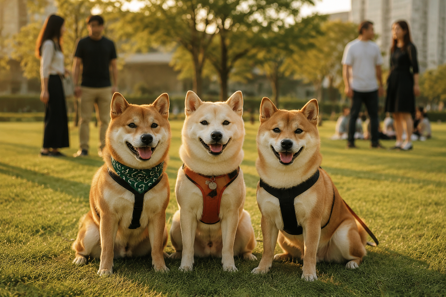 柴犬主题日聚会